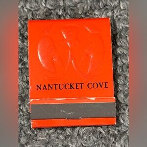 Vintage Matchbook Nantucket Cove Seafood Chicago Springfield ILL Saint Louis MO